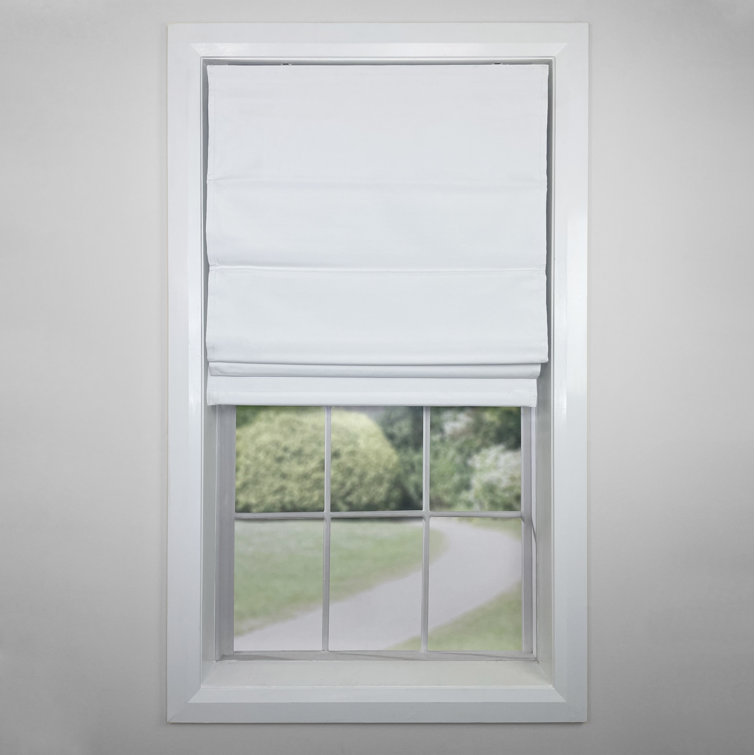 Symple Stuff Blackout Roman Shade Wayfair